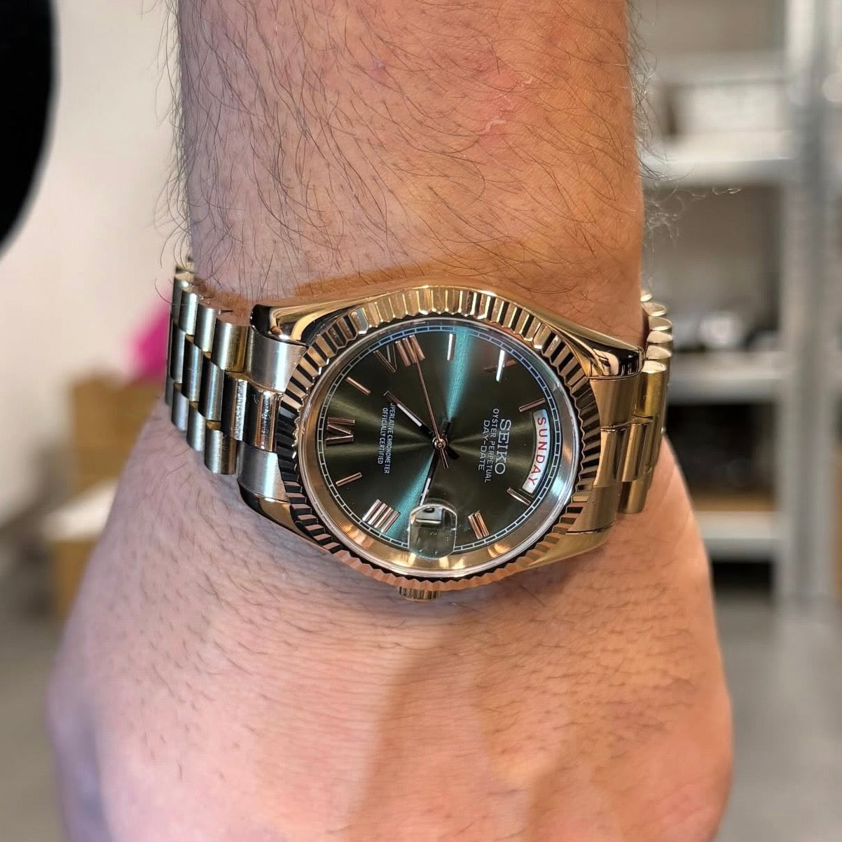 DATEIKO ROMAN ROSEGOLD OLIVE