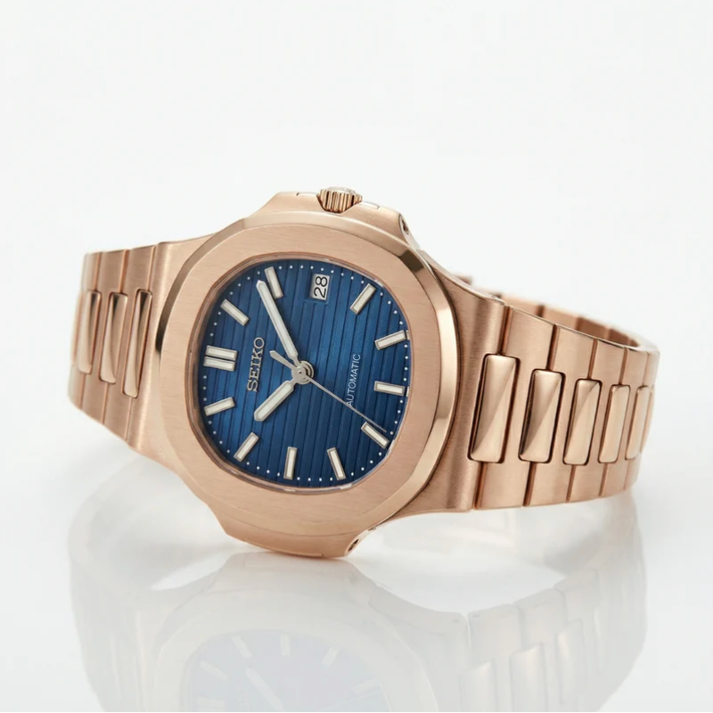 NAUTIKO ROSEGOLD BLUE